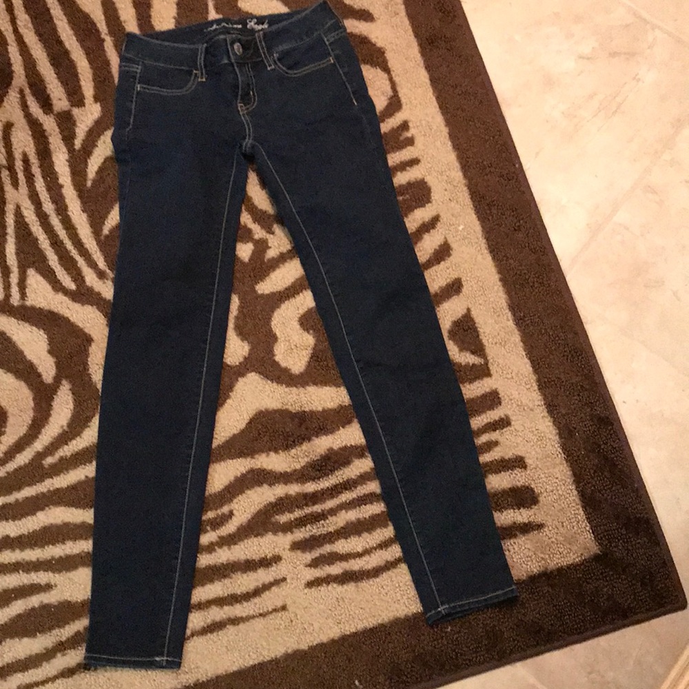 AE dark jegging NWOT